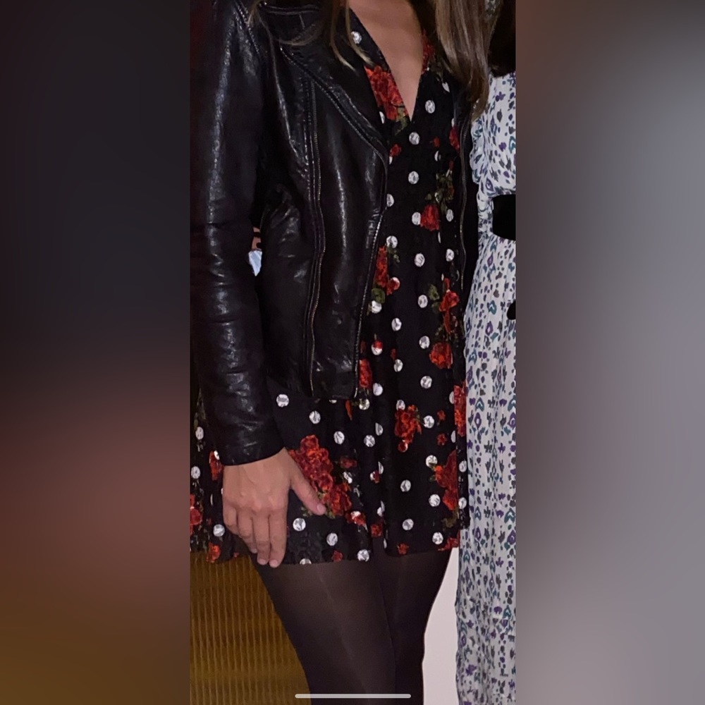 Zara lace rose print dress - Picture 6 of 6